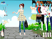 Dots Dress Up Game