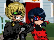 Ladybug and Cat Noir Kiss