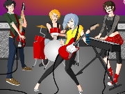 Rock Band Dress Up Game