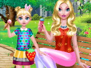 Mommy And Daughter Summer Day Game