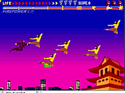 Ninja Air Combat Game