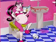 Monster High Bath Room Cleaning