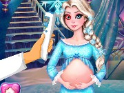 Pregnant Elsa Eye Care Game