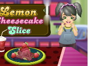 Cooking Lemon Cheese Cake Game