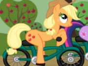 Little Pony Bike Racing Game