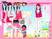 Pink Closet Dressup Game