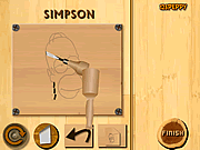 Wood Carving Simpson Game