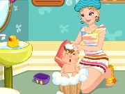 Baby Bath Time Game