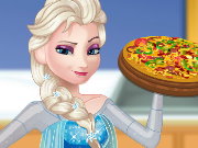 Pregnant Elsa Cooking Pizza Game