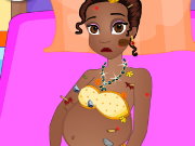 Pregnant Tiana Accident Care Game