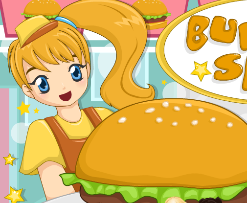 Burger Shop Frenzy Game