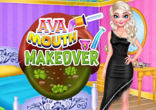 Ava Mouth Makeover Game
