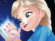 Baby Elsa Great Manicure