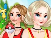 Frozen Sisters Pokemon Game