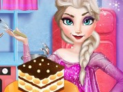 Elsa Cooking Tiramisu Game