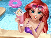 Mermaid Princess Pool Time Game