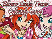 Bloom Layla Tecna Coloring Game