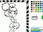 Bratz Pom Pom Coloring Game