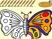 Butterfly Online Coloring Game