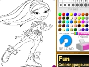 Bratz coloring pages