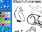Carnivores coloring Game
