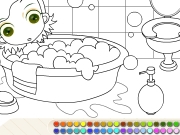 Coloring bathroom