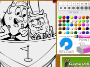 Spongebob coloring 3 Game