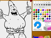 Spongebob potatoe coloring