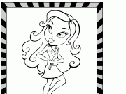 Pretty Bratz coloring Game