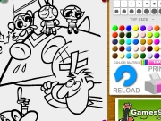 Anime kids coloring Game