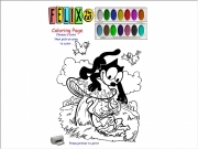 Felix Mush Room Coloring Game