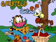 garfield online coloring Game