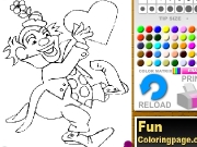 Clown coloring Game