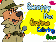 Scrappy Doo Online Coloring