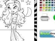 Bratz star coloring