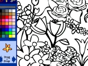 Flowers coloring Game