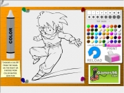 Dragon ball coloring 3