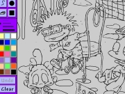 Le Coloring Book Rugrats in Paris Game