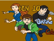 Ben 10 Online Coloring Game