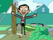 Happy Mr Bean Online Coloring