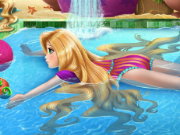 Rapunzel Swimming Game