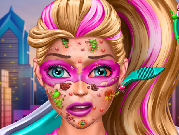 Super Barbie Skin Doctor Game