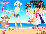 Beach Dress up Game