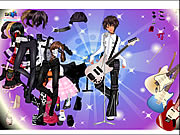 Rock Girl Dress Up Game