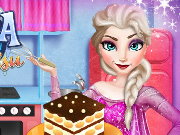 Frozen Elsa Cooking Tiramisu