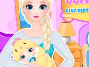 queen Elsa Give Birth To A Baby Girl Game