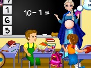 Pregnant Elsa School Teacher