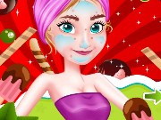 Frozen Anna Chocolate Spa Game