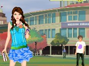 University Girl Dress Up Game