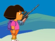 Dora Shoot Balloons Game